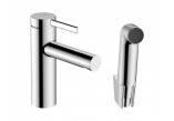 Змішувач для умивальника Hansgrohe Zesis S одноважільний 100 CoolStart з комплектом зливу з тягою - хром