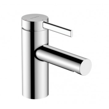 Змішувач для умивальника Hansgrohe Zesis S одноважільний 70 CoolStart з комплектом зливу Push-Open - хром