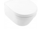 Комплект Villeroy & Boch Architectura Combi-Pack раковина WC 53x37 cm, навісна bez kołnierza з сидінням з мікроліфтом - біла (Weiss Alpin)