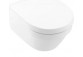 Підвісний унітаз Villeroy&Boch Architectura, 53x37 cm, злив tylny, bezkołnierzowa (DirectFlush), z powłokami AntiBac i CeramicPlus - білий альпійський