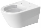 Раковина туалетна навісна Duravit D-Neo Rimless, 54x37cm, bez rantu spłukującego, 4,5 l, UWL klasa 1, біла