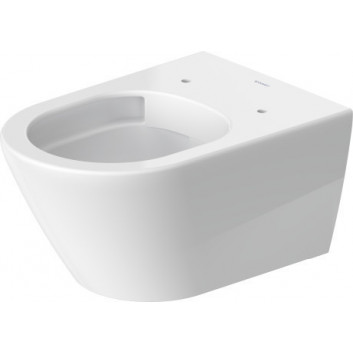Раковина туалетна навісна Duravit D-Neo Rimless, 54x37cm, bez rantu spłukującego, 4,5 l, UWL klasa 1, біла
