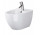 Bidet підвісний Cersanit Zen 50x35,5cm, z ukrytym montażem, z wybitym otworem na baterie - білий