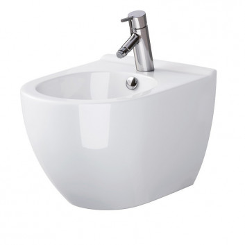 Раковина zawieszana з сидінням slim Cersanit Zen Pro Oval, 52,5x35,5cm, з сидінням з мікроліфтом Duroplastową Moonway Spot Slim - біла