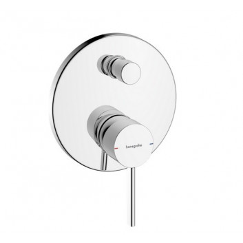 Змішувач для біде Hansgrohe Zesis S одноважільний з комплектом зливу з тягою - хром
