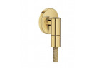 Кутове підключення węża Axor Wall outlet Fine, okrągłe - золотий optyczny polerowany