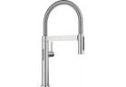 Кухонний змішувач Blanco CULINA-S II Mini Sensor PVD steel - хромована сталь
