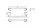 Вішалка для рушника Hansgrohe Logis Universal, довжина 644 mm - хром