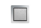 Злив фіксований Wiper WP Invisible (комплект) 12x12 cm, сифон Curling (вертикальний) - szlif