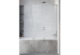 Ширма для ванни Radaway Furo Gold PND II, правий, скло прозоре, 100x150cm, przesuwny, золотий profil