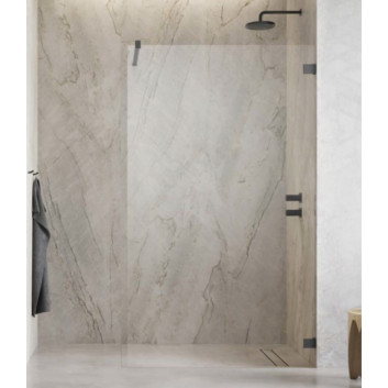 Двері душові walk-in Radaway Essenza Pro 8 Gold, 130x200cm, скло прозоре, profil золотий