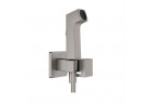 Для біде душова головка Hansgrohe Bidette 1jet E EcoSmart зі змішувачем, uchwytem і шлангом для душа 125 cm - чорний шліфований хром