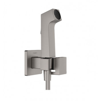 Для біде душова головка Hansgrohe Bidette 1jet E EcoSmart зі змішувачем, uchwytem і шлангом для душа 125 cm - бронзове напилення