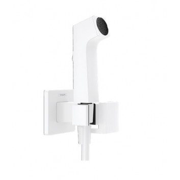 Для біде душова головка Hansgrohe Bidette 1jet E EcoSmart зі змішувачем, uchwytem і шлангом для душа 125 cm - чорний матовий