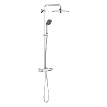 Душова система Grohe Euphoria System 260 з термостатом для настінного монтажу, з верхнім душем okrągłą 26 cm - phantom black