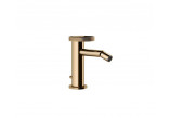 Змішувач для біде з 1 отвором з пробкою, Gessi Anello - Warm Bronze Brushed PVD 