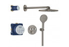 Душовий комплект прихований Grohe Grohterm SmartControl Rainshower 310 SmartActive - brushed hard graphite