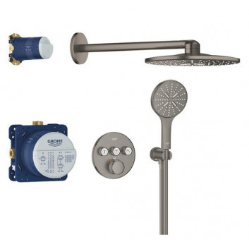 Душовий комплект прихований Grohe Grohterm SmartControl Rainshower 310 SmartActive - brushed warm sunset