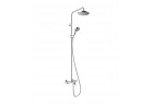 Душовий комплект Hansgrohe Vernis Blend 200 1jet EcoSmart з термостатом, для ванни - хром