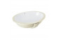 Умивальник на стільницю Grohe Cube Ceramic, 80x49cm, z переливом, отвір для змішувача, білий альпійський