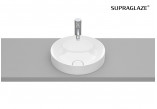Умивальник на стільницю 37cm Roca Inspira Round кругла біла