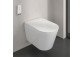 Toaleta myjąca Villeroy & Boch ViClean I100, овальна, 38,5x59,5cm, bezrantowa, CeramicPlus, Weiss Alpin