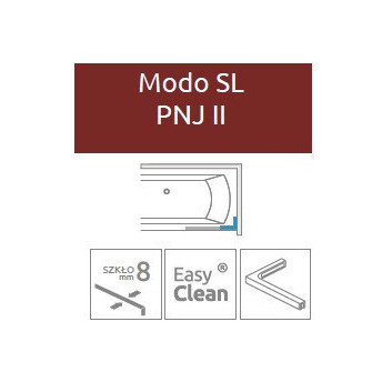 Ширма для ванни Radaway Essenza Pro PNJ II, скло прозоре, 60x150cm, profil хром