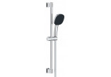 Душовий комплект 130 3jet EcoSmart зі штангою S Puro 65 cm PushSlider i tekstylnym wężem для душа Designflex 160 cm, Hansgrohe Rainfinity - Золотий Optyczny Polerowany