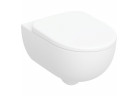 Комплект wiszącej miski WC Geberit Selnova Premium 36x53 cm, туалет, ukryte mocowania, Rimfree, з сидінням з мікроліфтом - білий