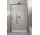 Двері wnękowe Radaway Idea 8 DWJ Brushed GunMetal 140 cm, праве - скло прозоре, profil gunmetal szczotkowany