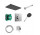 Душова система Hansgrohe Raindance Alive Q 210/340 1jet зі змішувачем термостатичною i iBox universal 2, прихований - хром