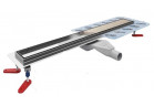 Комплект Wiper New Premium, лінійне обтікання 110 cm, Ponente, z obrotowym syfonem snake 360, szlif
