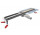 Комплект Wiper New Premium, лінійне обтікання 110 cm, Ponente, z obrotowym syfonem snake 360, szlif