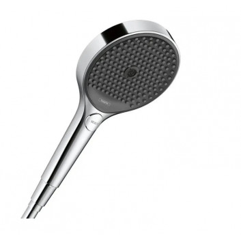 Душова головка Hansgrohe Rainfinity 130 3jet, трипозиційна, чорний мат.