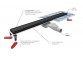 Комплект Wiper New Premium, лінійне обтікання 110 cm, Ponente, z obrotowym syfonem snake 360, szlif