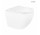 Комплект Oltens Hamnes Stille підвісний унітаз WC PureRim 35,5x52 cm, з покриттям SmartClean з сидінням з мікроліфтом Slim - біла