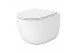Комплект Cersanit SET C951: Раковина WC навісна Cersanit Intro Pro Oval Tornado 36x48,5 cm з сидінням duroplastową Slim - біла