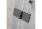 Частина права кабіни Radaway Essenza Pro Black PDD, 1000x2000mm, скло прозоре, золотий profil