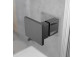 Частина права кабіни Radaway Essenza Pro Black PDD, 1000x2000mm, скло прозоре, золотий profil