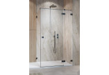 Частина права кабіни Radaway Essenza Pro Black PDD, 1000x2000mm, скло прозоре, золотий profil