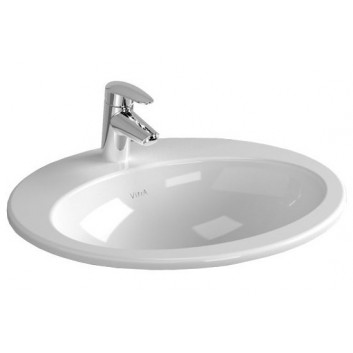 Умивальник на стільницю Vitra ARCHIPLAN 60x38 cm, без переливу - біла