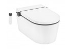 Підвісний унітаз WC Hansgrohe LavaPura Element S z funkcją bidetu AquaHelix Flush, SmartClean, HygieneEffect - біла