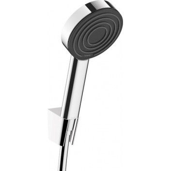 Душовий комплект Hansgrohe Pulsify 260 1jet зі змішувачем термостатичною ShowerTablet Select 400, на стіну, хром