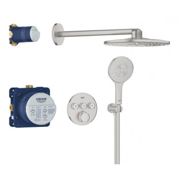 Душовий комплект Grohe Grohterm SmartControl Rainshower 310 SmartActive Cube, хром