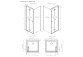 Душова кабіна Radaway Modo X I 120, przejrzysta, 1180x2000mm
