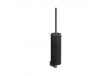 Щітка для унітазу Gessi Habito Accessories, настінний - Black Metal Brushed PVD
