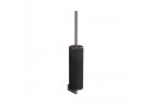 Щітка для унітазу Gessi Habito Accessories, настінний - Black Metal Brushed PVD