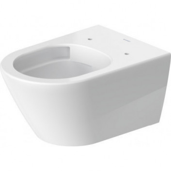 Раковина туалетна навісна Duravit D-Neo Rimless, 54x37cm, bez rantu spłukującego, кріплення Durafix, 4,5 l, UWL klasa 1 - біла напівматовийowa