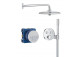 Душовий комплект прихований Grohe Grohterm SmartControl Rainshower 310 SmartActive , Сталь Szczotkowana