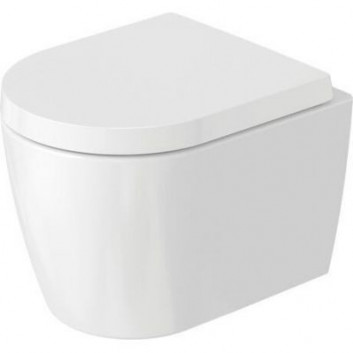 Накривка для унітазу kompaktowej Duravit ME by Starck, з мікроліфтом